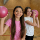Mädchen mit Ball